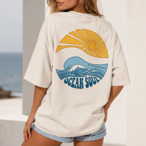 Ripper Babes  Ocean Soul Babe Oversized T-Shirt